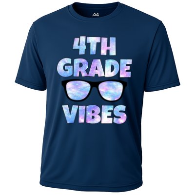 Cute Funny 4th Grade Vibes Cool Sunglasses Performance Shirt