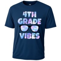 Cute Funny 4th Grade Vibes Cool Sunglasses Cooling Performance Crew T-Shirt