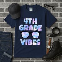 Cute Funny 4th Grade Vibes Cool Sunglasses Tall T-Shirt