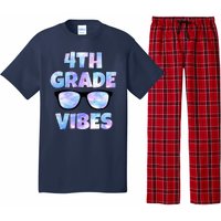 Cute Funny 4th Grade Vibes Cool Sunglasses Pajama Set