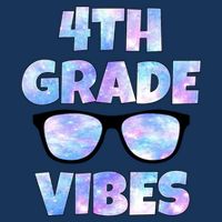 Cute Funny 4th Grade Vibes Cool Sunglasses 16 in Basic Backpack