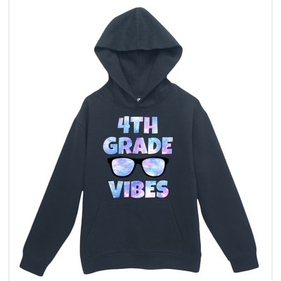 Cute Funny 4th Grade Vibes Cool Sunglasses Urban Pullover Hoodie