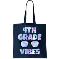 Cute Funny 4th Grade Vibes Cool Sunglasses Tote Bag