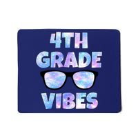 Cute Funny 4th Grade Vibes Cool Sunglasses Mousepad