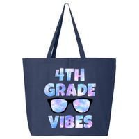 Cute Funny 4th Grade Vibes Cool Sunglasses 25L Jumbo Tote