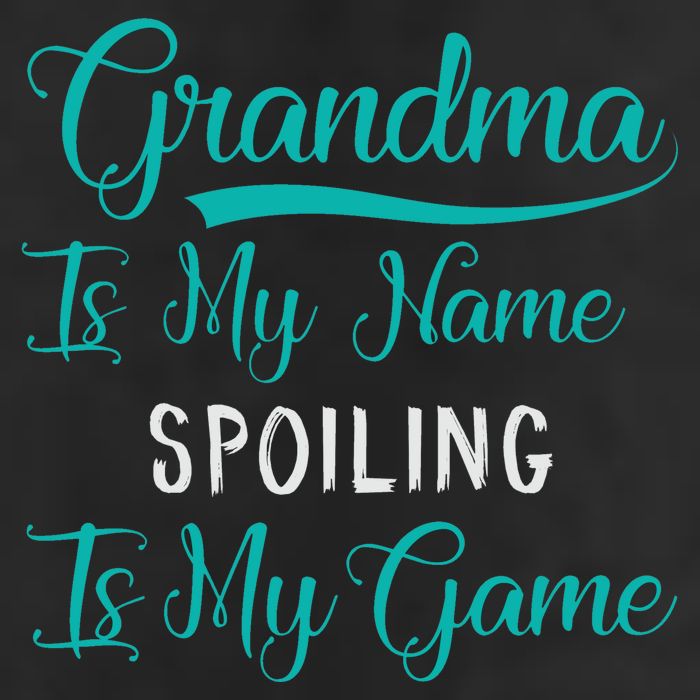 Cute Funny Grandma Is My Name Spoiling Is My Game 25L Jumbo Tote