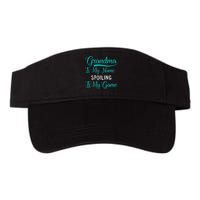 Cute Funny Grandma Is My Name Spoiling Is My Game Visor