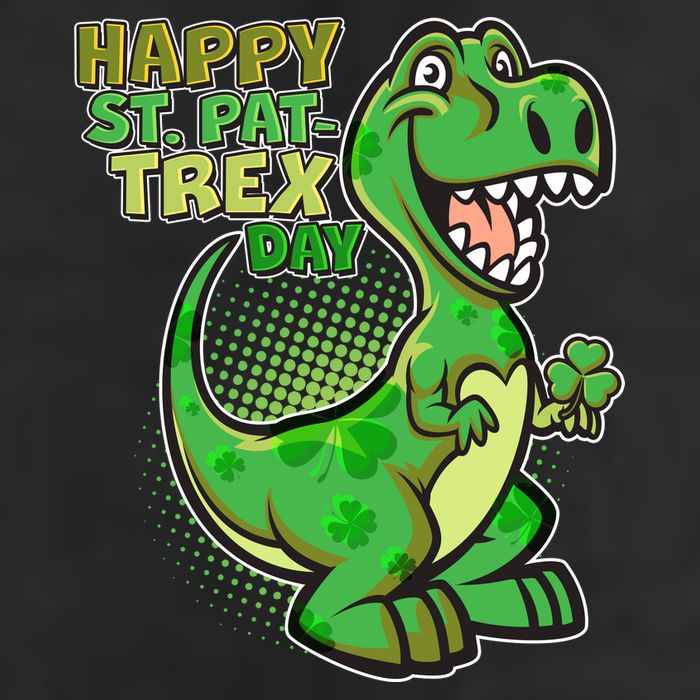 Cute Funny Happy St Pat-Trex Day Cool Comfort Performance Bucket Hat