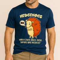 Cute Funny Hedgehogs Why Can't They Just Share the Hedge? Performance Shirt