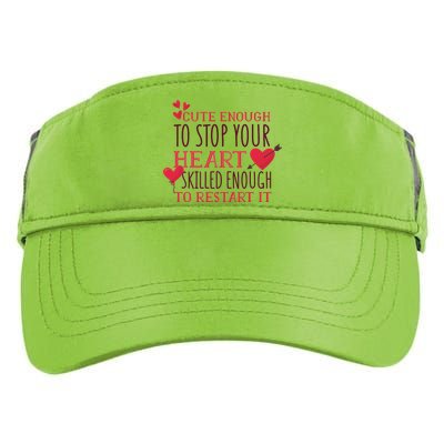 Cute Funny Nurse Meme Adult Drive Performance Visor