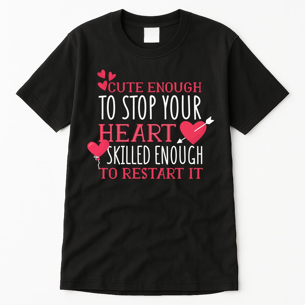 Cute Funny Nurse Meme Tall T-Shirt