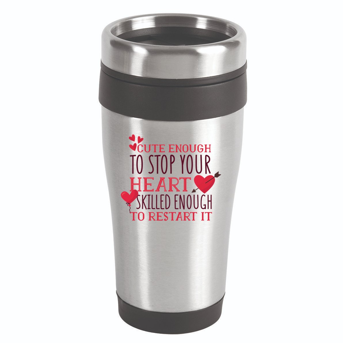Cute Funny Nurse Meme 16oz Travel Tumbler