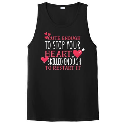 Cute Funny Nurse Meme PosiCharge Competitor Tank