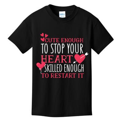 Cute Funny Nurse Meme Kids T-Shirt