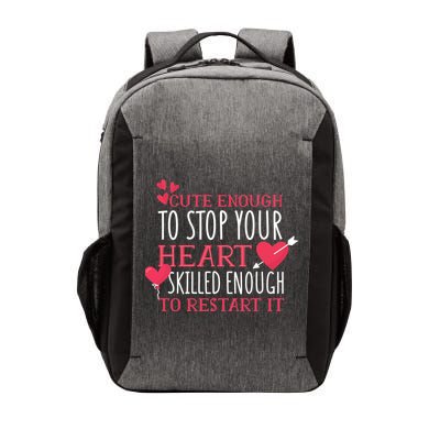 Cute Funny Nurse Meme Vector Backpack