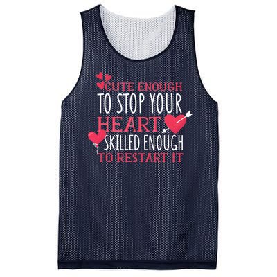 Cute Funny Nurse Meme Mesh Reversible Basketball Jersey Tank