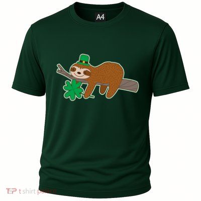 Cute Funny St Patrick's Day Sloth Performance Shirt