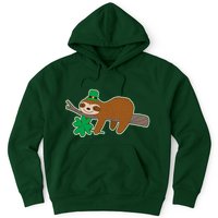 Cute Funny St Patrick's Day Sloth Hoodie