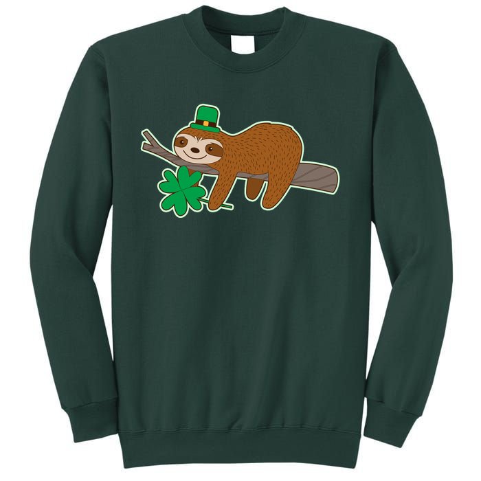 Cute Funny St Patrick's Day Sloth Sweatshirt