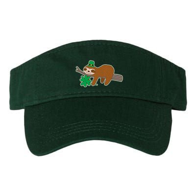 Cute Funny St Patrick's Day Sloth Visor