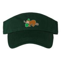 Cute Funny St Patrick's Day Sloth Visor