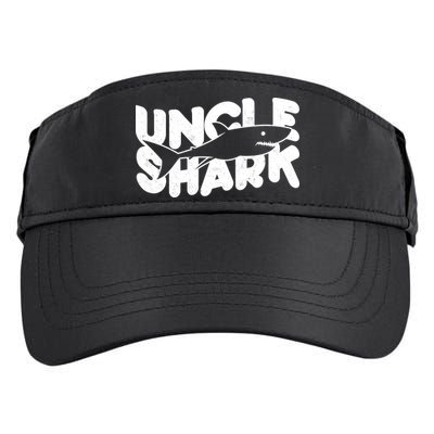Cute Funny Uncle Shark Adult Drive Performance Visor