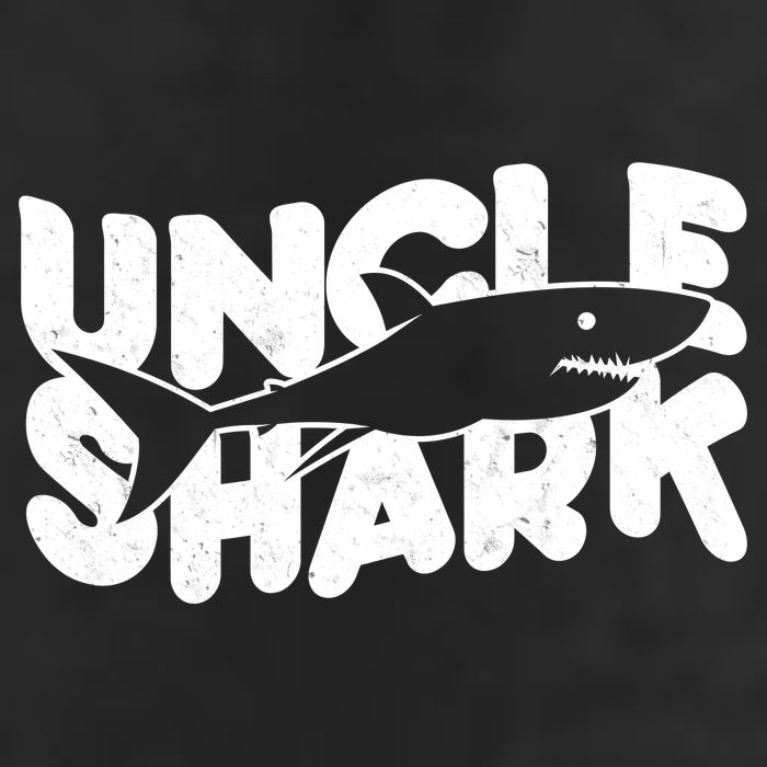 Cute Funny Uncle Shark Adult Drive Performance Visor