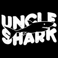 Cute Funny Uncle Shark Drawstring Bag