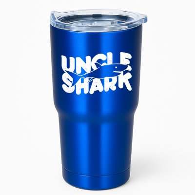 Cute Funny Uncle Shark Tumbler