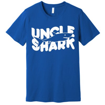 Cute Funny Uncle Shark Premium T-Shirt