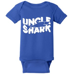 Cute Funny Uncle Shark Baby Bodysuit