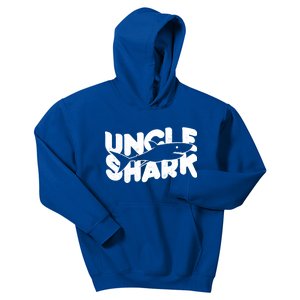 Cute Funny Uncle Shark Kids Hoodie