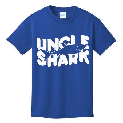 Cute Funny Uncle Shark Kids T-Shirt