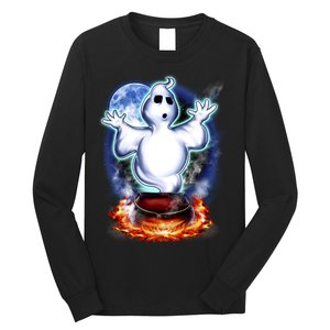 Cute Ghost Halloween Long Sleeve Shirt