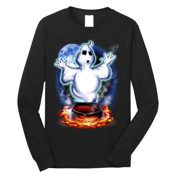 Cute Ghost Halloween Long Sleeve Shirt