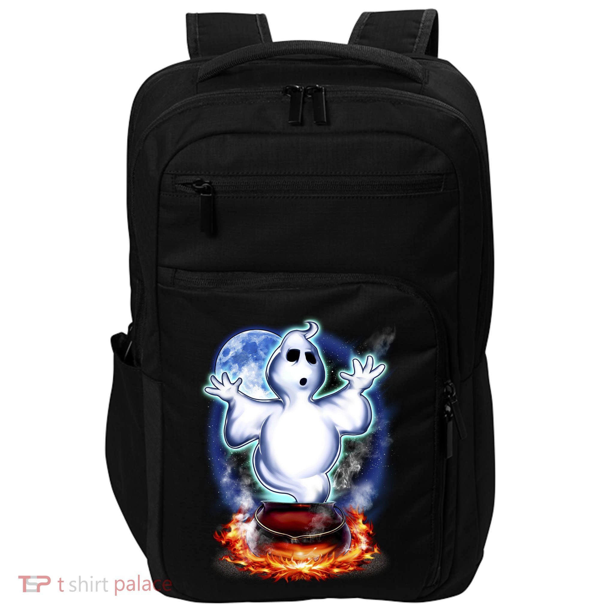 Cute Ghost Halloween Impact Tech Backpack