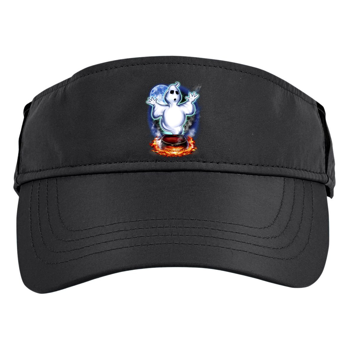 Cute Ghost Halloween Adult Drive Performance Visor