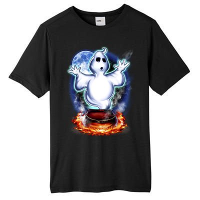 Cute Ghost Halloween Tall Fusion ChromaSoft Performance T-Shirt