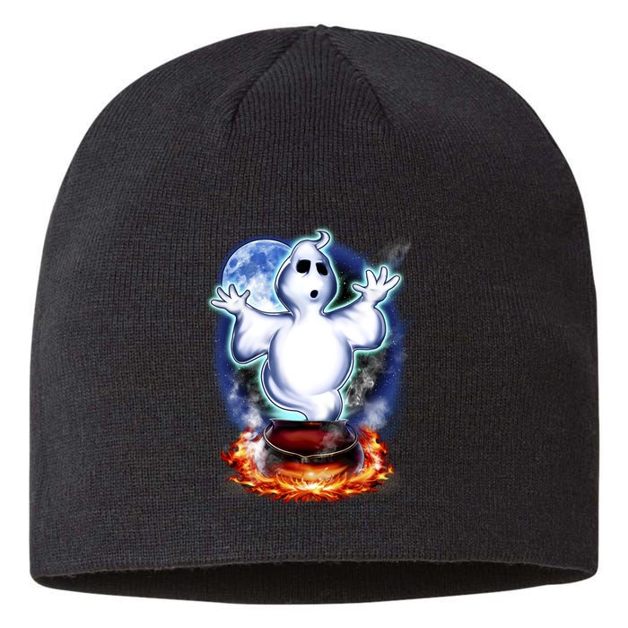 Cute Ghost Halloween Sustainable Beanie