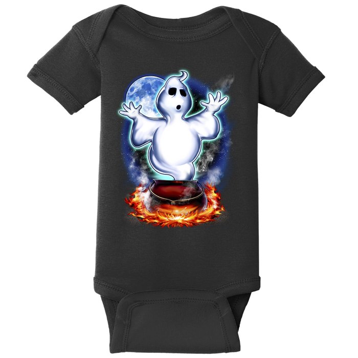 Cute Ghost Halloween Baby Bodysuit