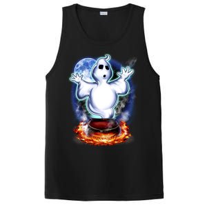 Cute Ghost Halloween PosiCharge Competitor Tank