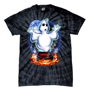 Cute Ghost Halloween Tie-Dye T-Shirt