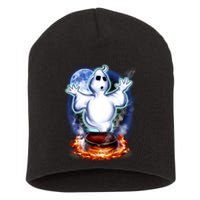 Cute Ghost Halloween Short Acrylic Beanie