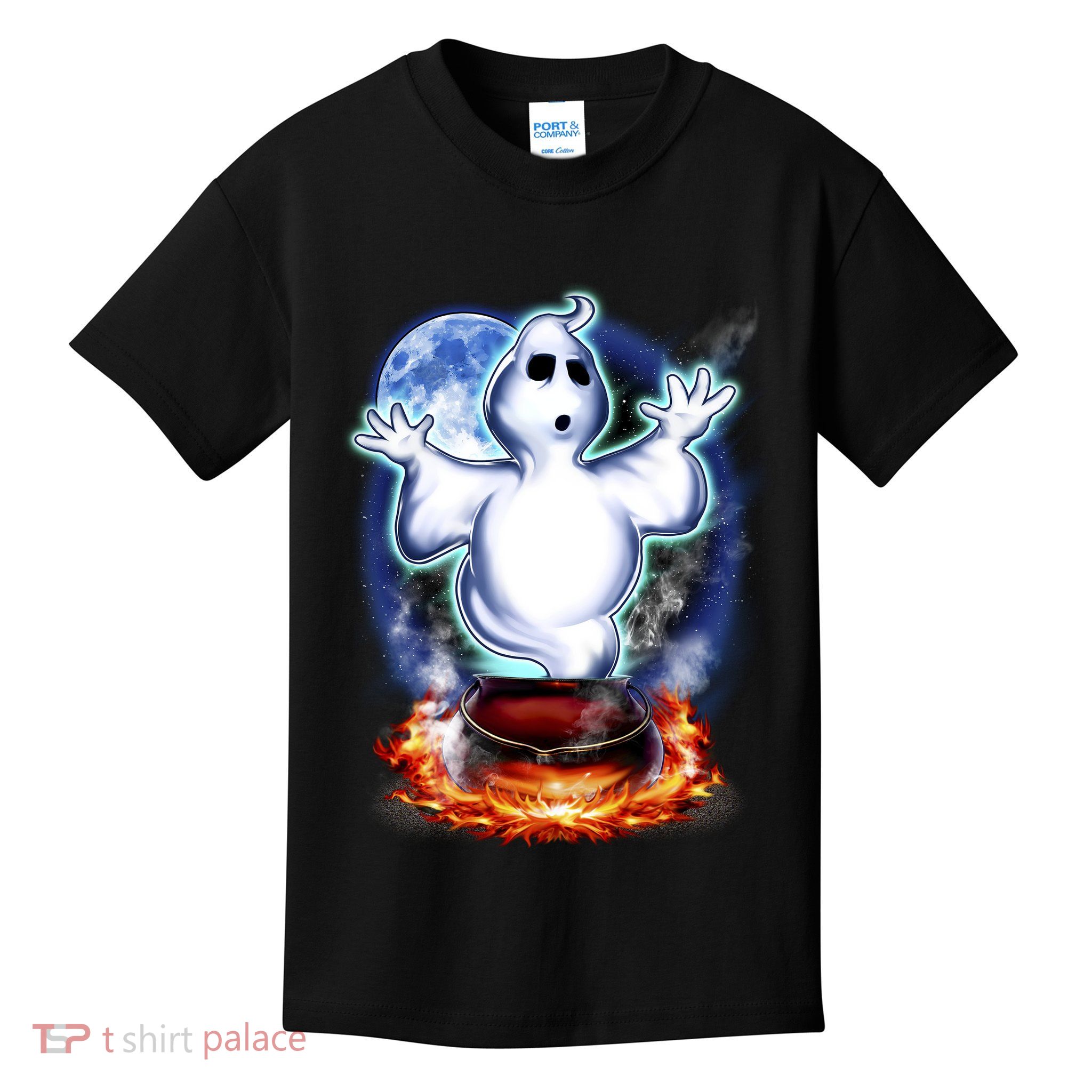 Cute Ghost Halloween Kids T-Shirt