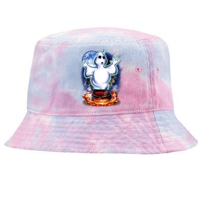 Cute Ghost Halloween Tie-Dyed Bucket Hat