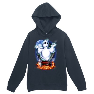 Cute Ghost Halloween Urban Pullover Hoodie