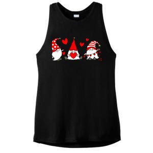 Cute Gnomes Ladies PosiCharge Tri-Blend Wicking Tank