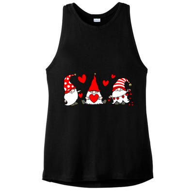 Cute Gnomes Ladies PosiCharge Tri-Blend Wicking Tank