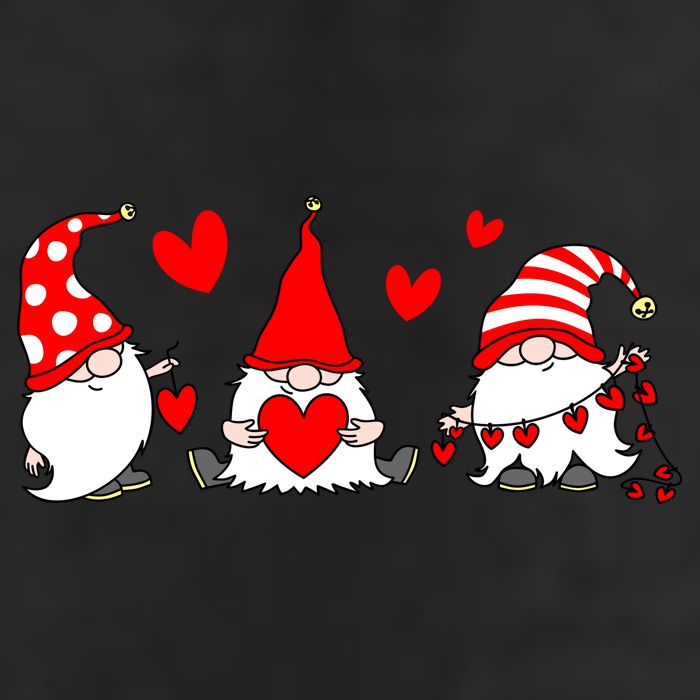 Cute Gnomes 7 Panel Mesh Trucker Snapback Hat