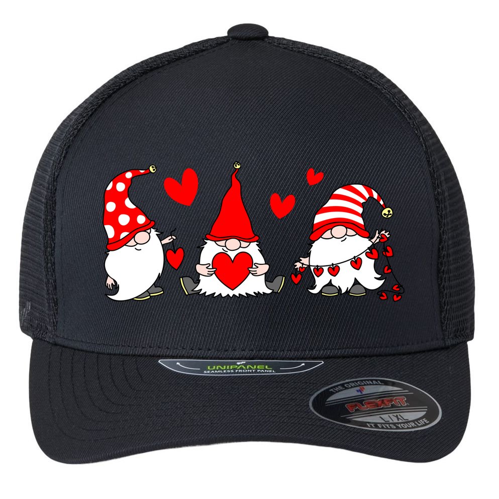 Cute Gnomes Flexfit Unipanel Trucker Cap